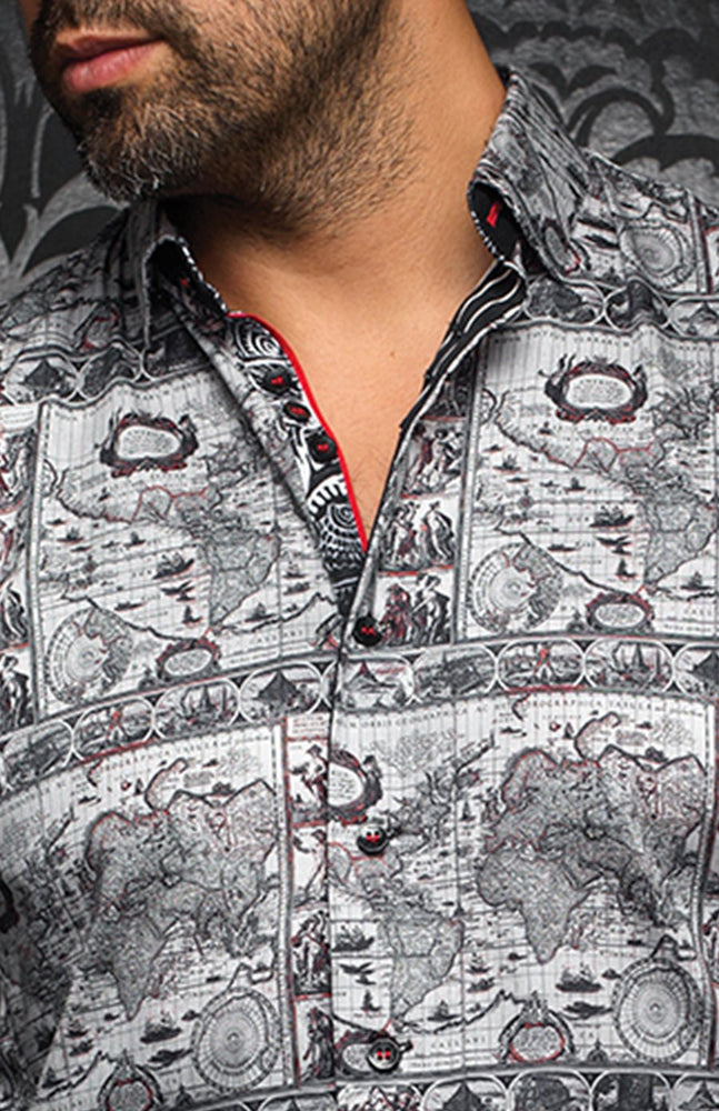 
                      
                        Chemise | CARTEL, Grey - AU NOIR
                      
                    