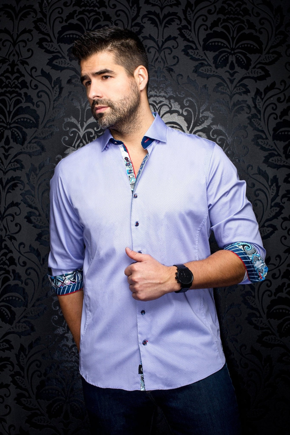 CHEMISE | DOLTO, Lavender - AU NOIR