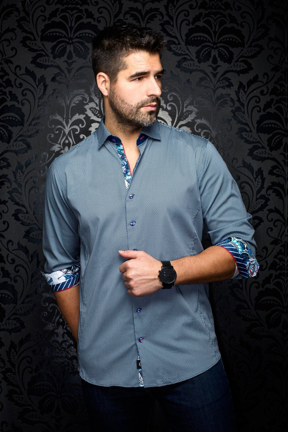 CHEMISE | DOLTO, Navy - AU NOIR