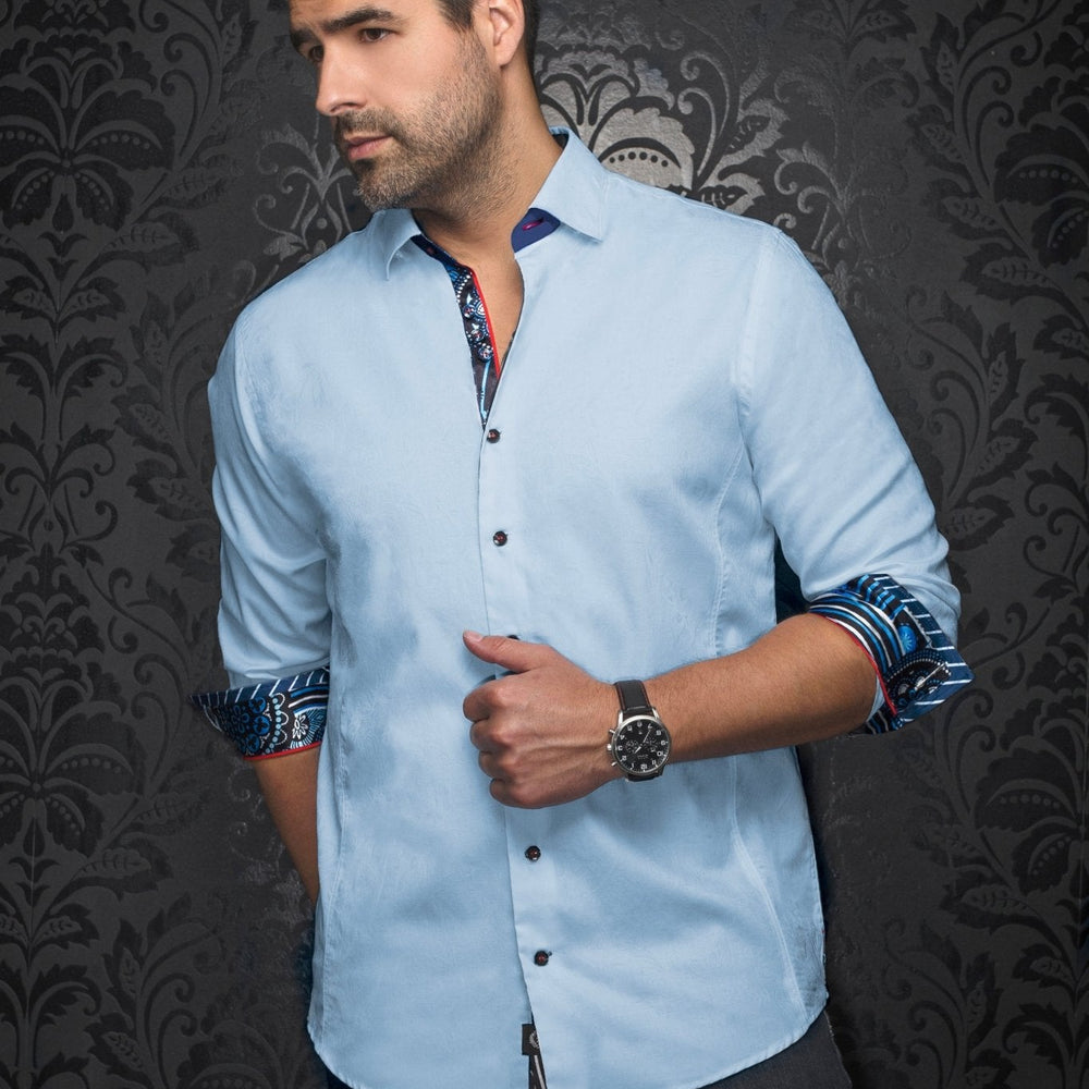 CHEMISE | DOMINION, Light Blue - AU NOIR