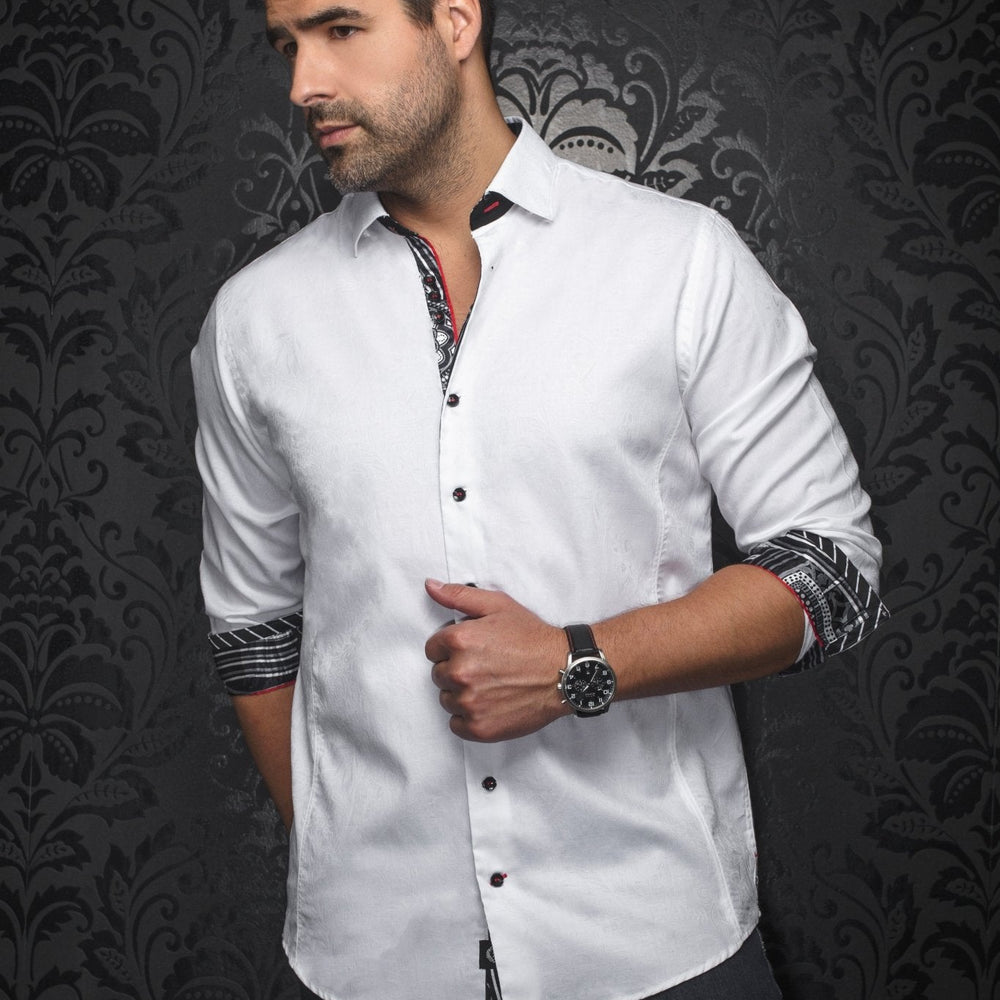 CHEMISE | DOMINION, White - AU NOIR