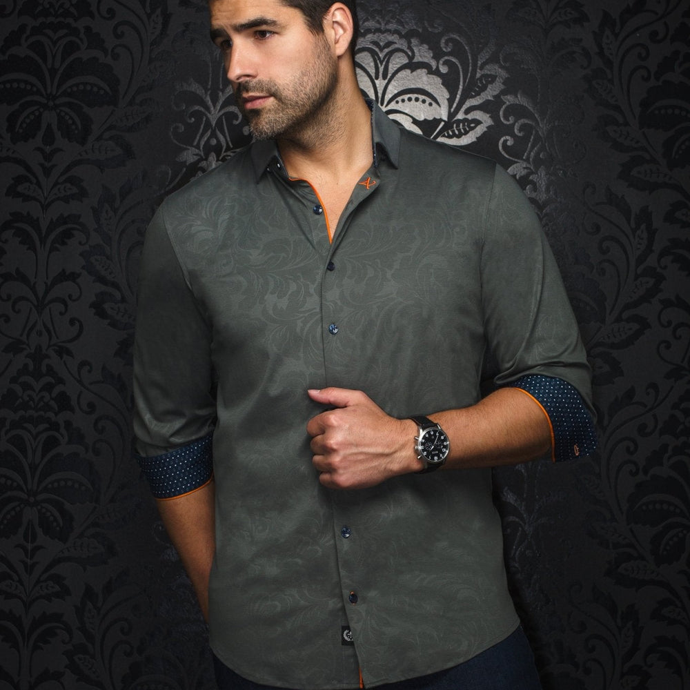 CHEMISE | DUNN, Olive - AU NOIR