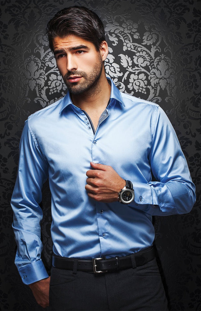 
                  
                    Chemise | FERRE, Light Blue - AU NOIR
                  
                