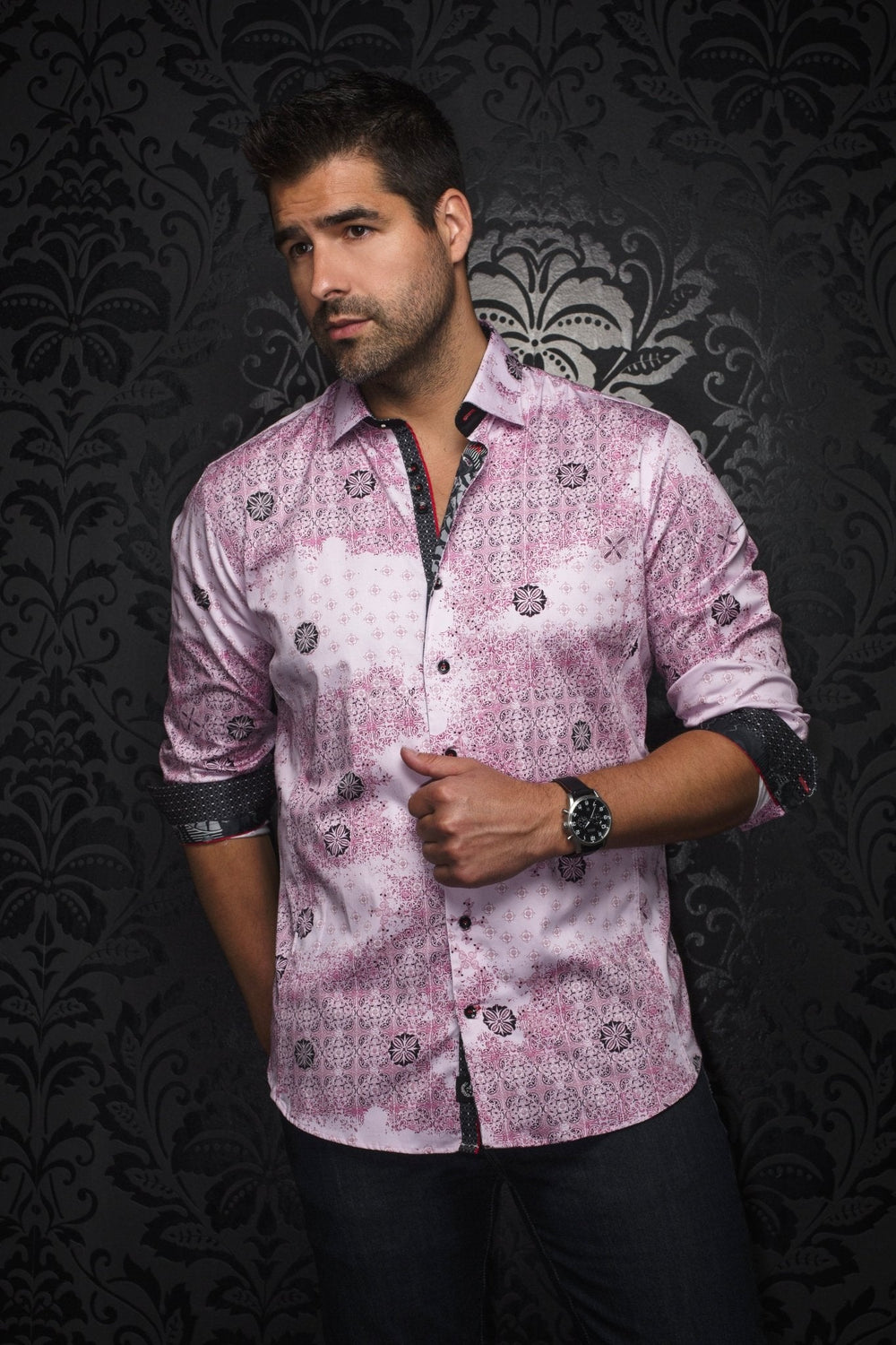 CHEMISE | FlORIANI, Pink - AU NOIR