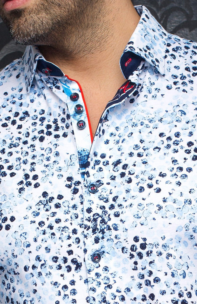 
                      
                        Chemise | JAVA, White blue - AU NOIR
                      
                    