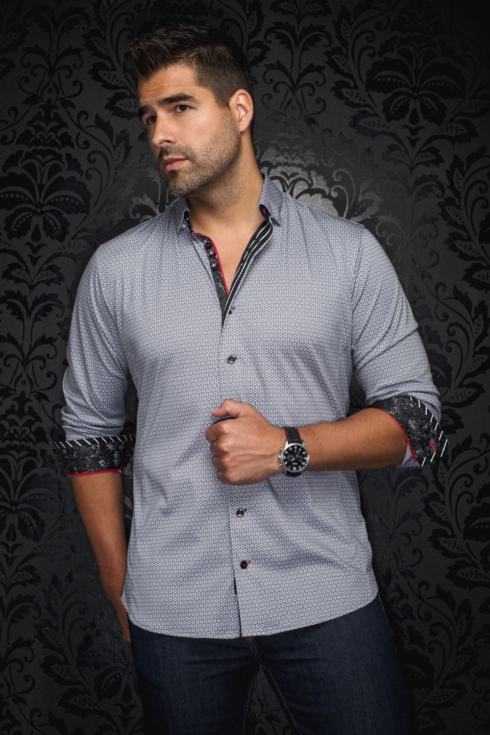 CHEMISE | KNOX-K, White - AU NOIR