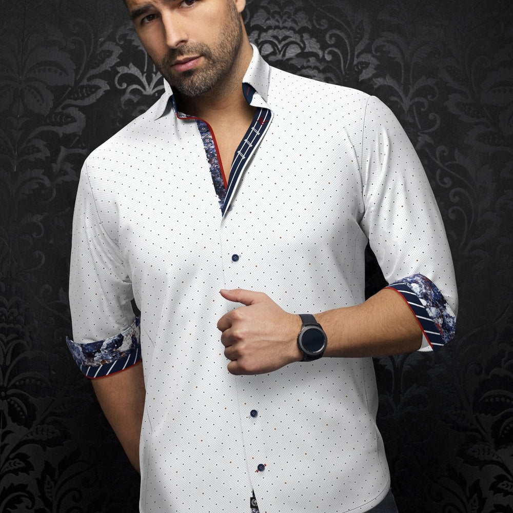 CHEMISE | LANZANI, White Tobacco - AU NOIR