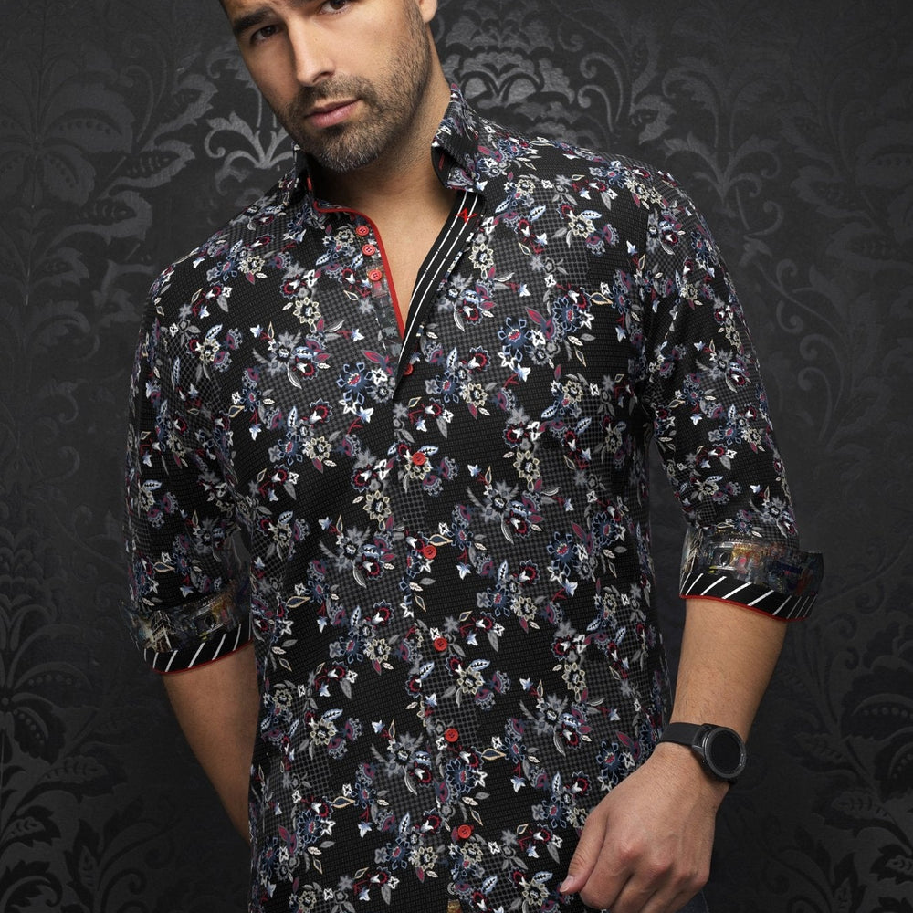 
                  
                    CHEMISE | LINERO, Black Indigo - AU NOIR
                  
                