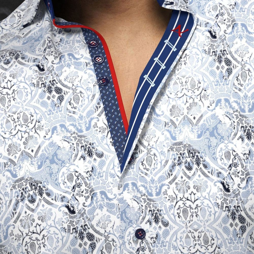 
                      
                        CHEMISE | MURATO, Med Blue - AU NOIR
                      
                    