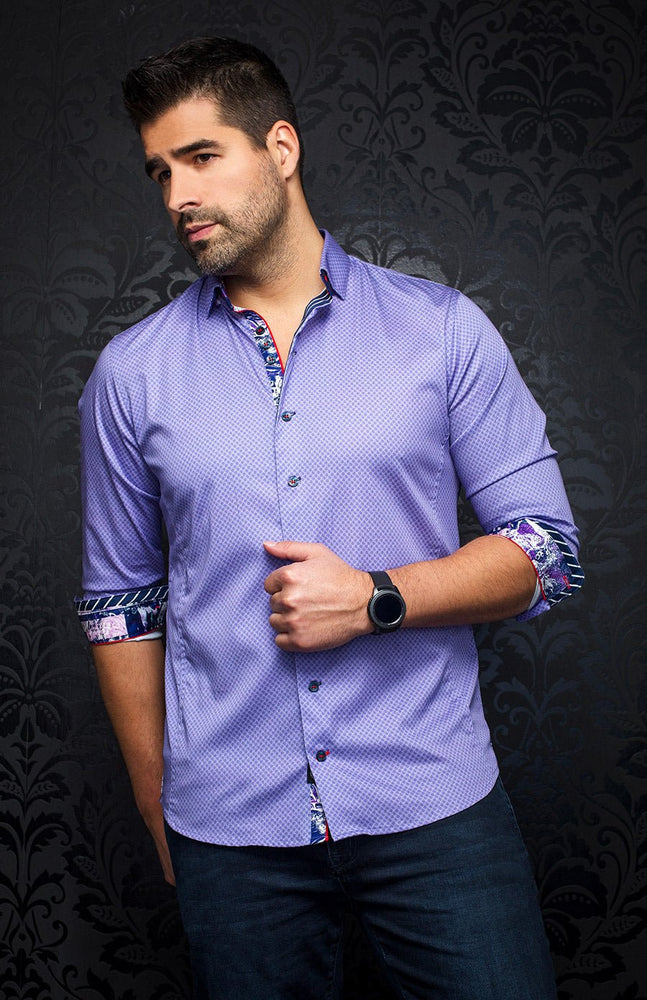 Chemise - MUZIO, Lavender - AU NOIR