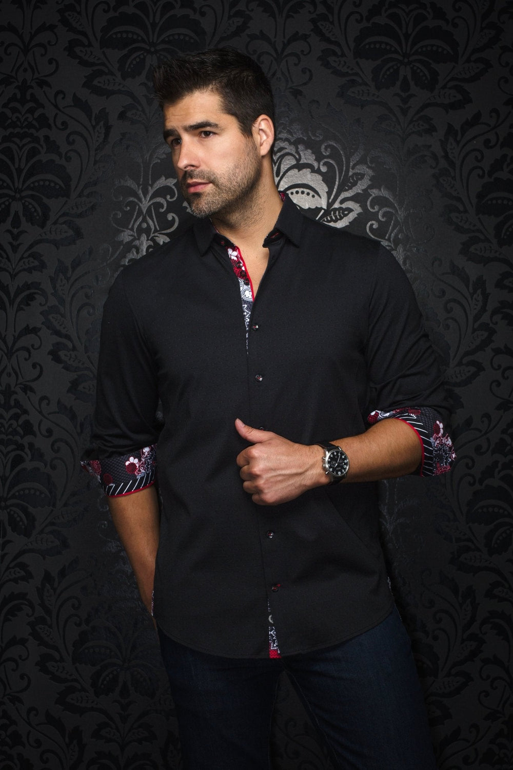 CHEMISE | NELSON, Black - AU NOIR