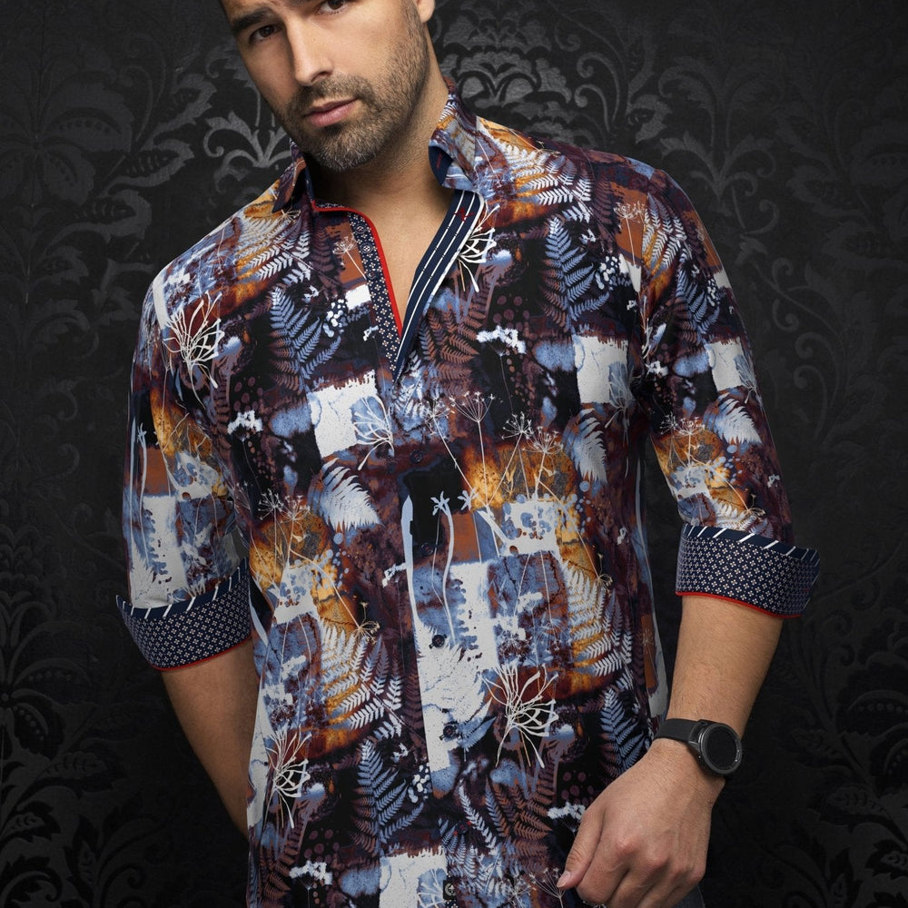 CHEMISE | OLSON, Tobacco - AU NOIR