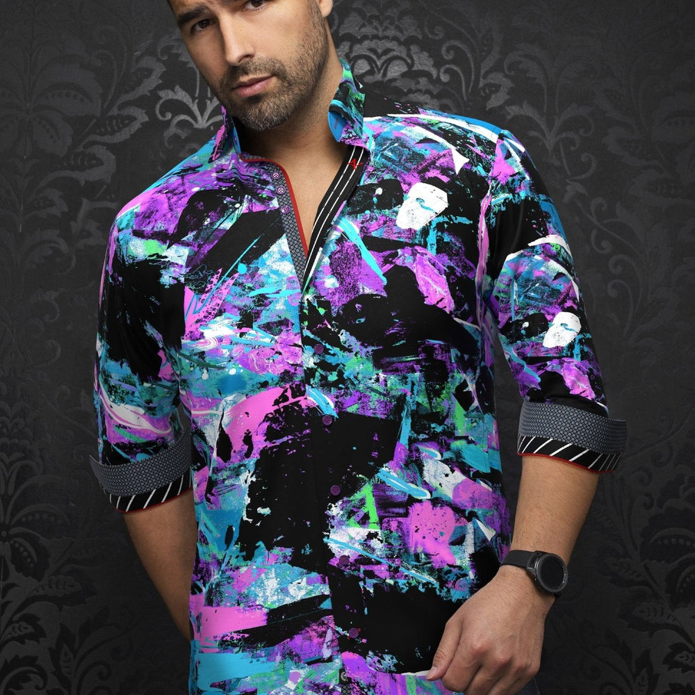 
                  
                    CHEMISE | OMAR, Neon - AU NOIR
                  
                