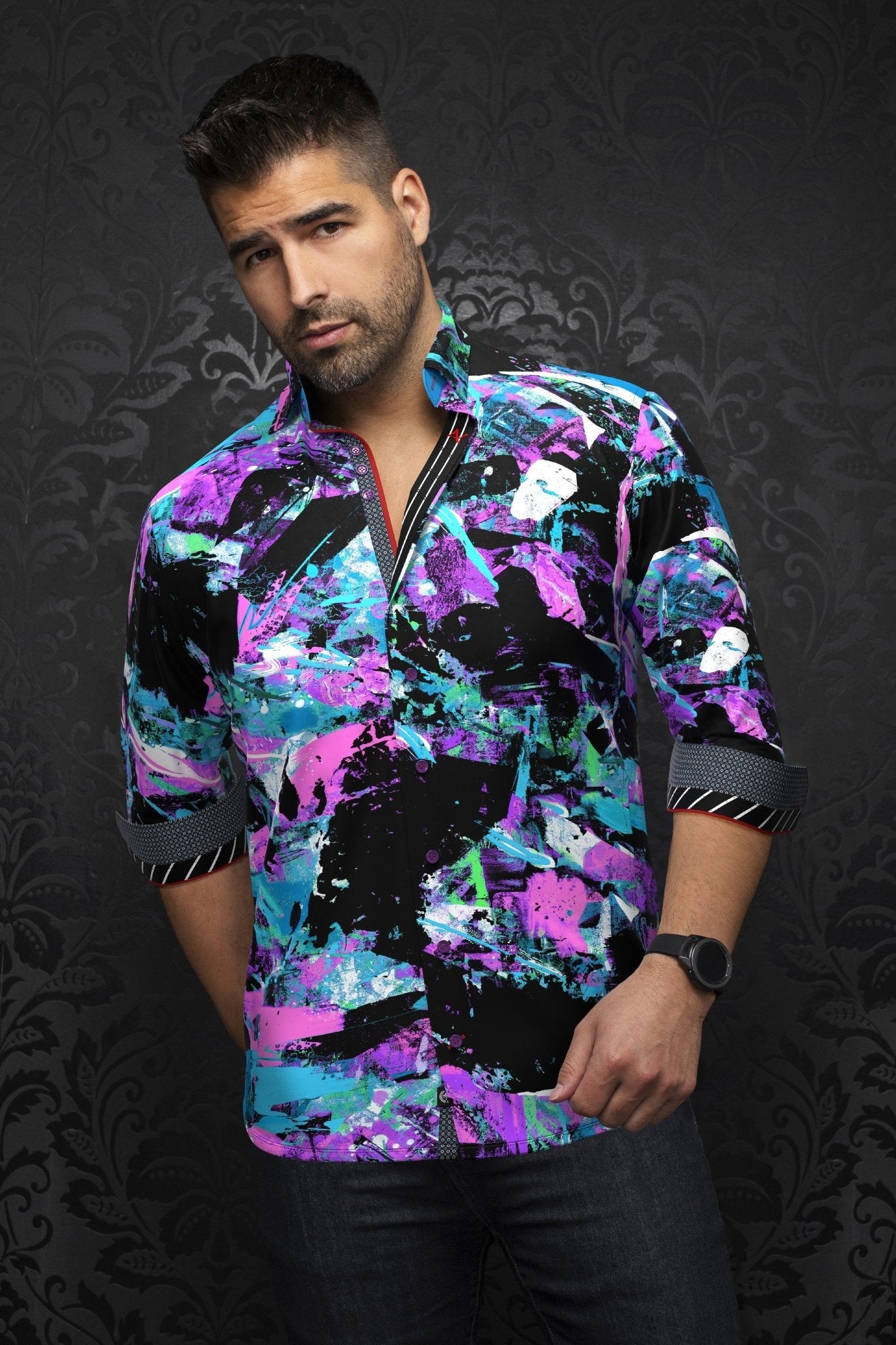 CHEMISE | OMAR, Neon - AU NOIR