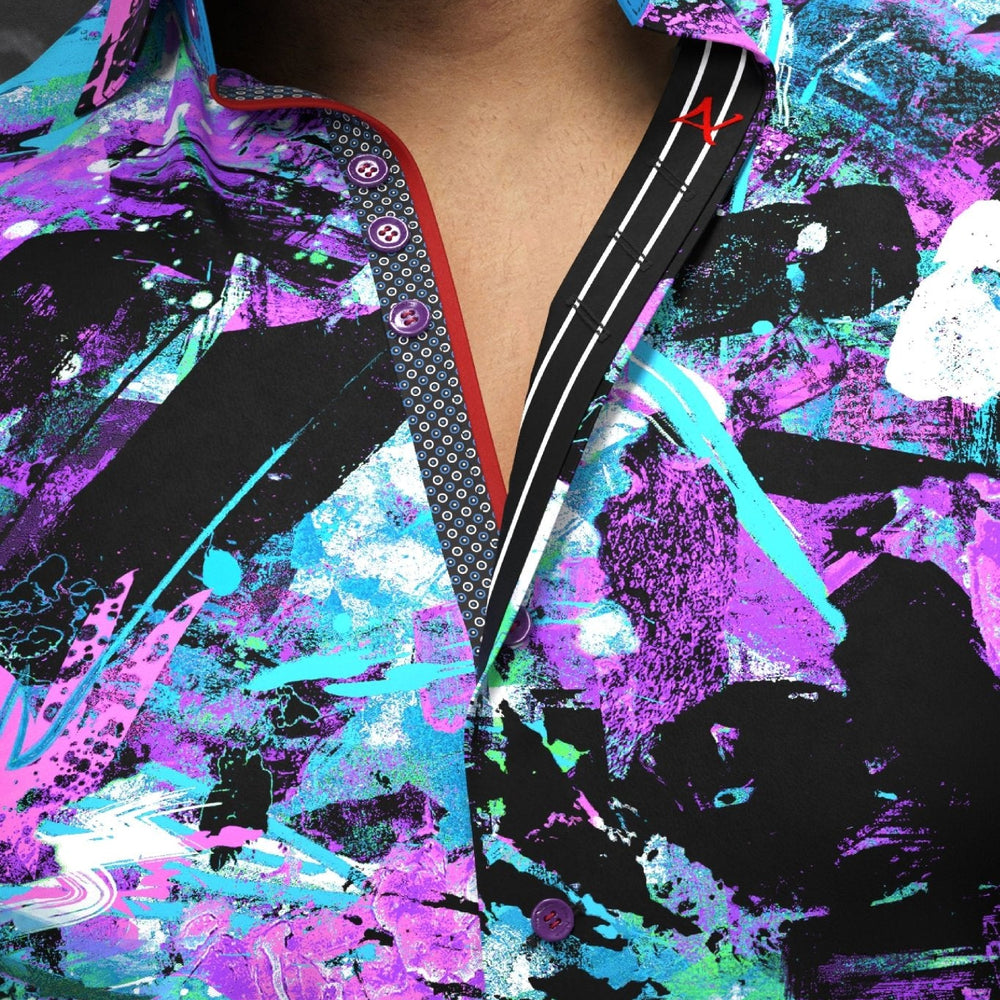 
                      
                        CHEMISE | OMAR, Neon - AU NOIR
                      
                    