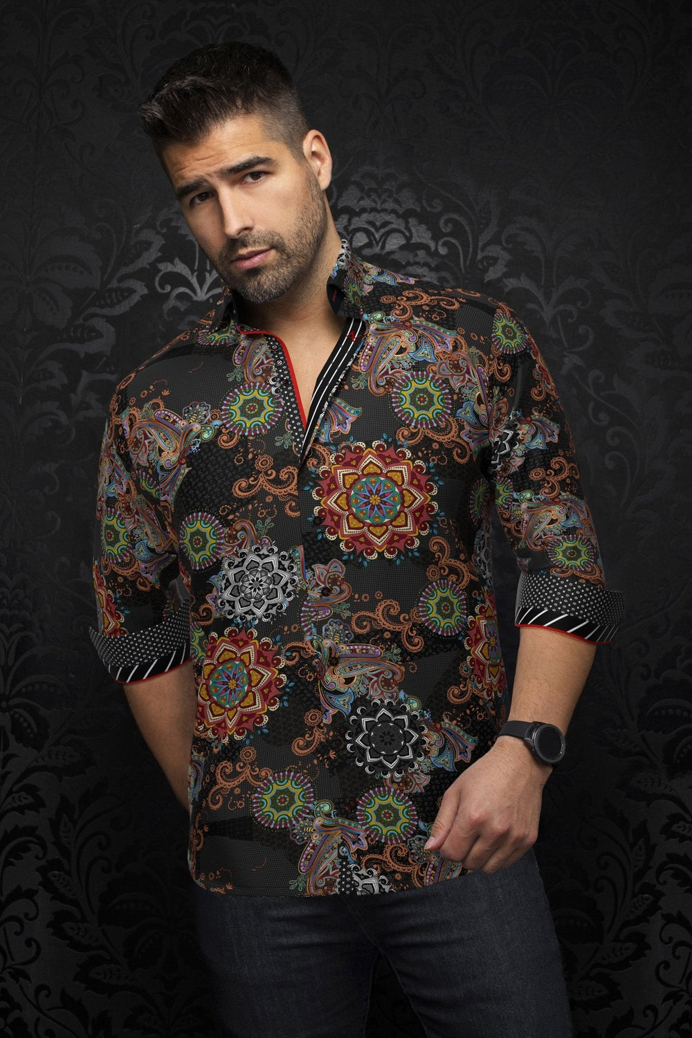 CHEMISE | OSBORNE, Black - AU NOIR