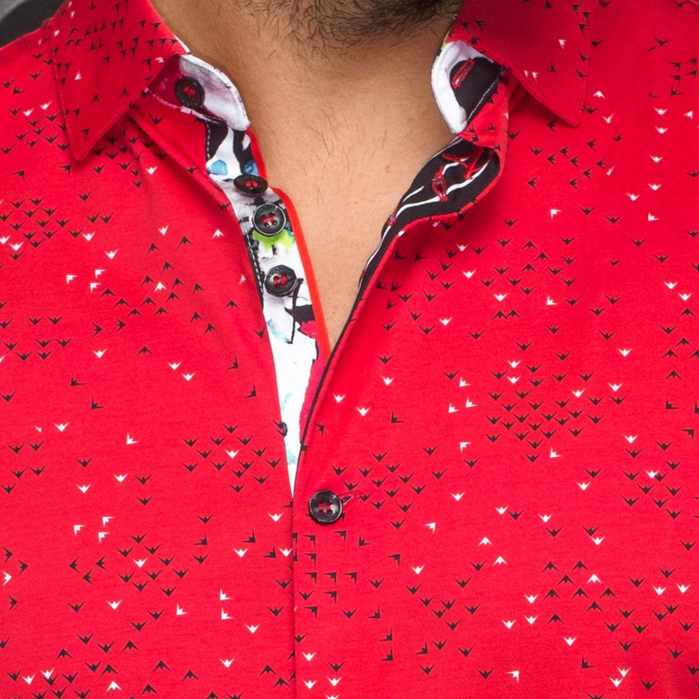 
                  
                    CHEMISE | PAJARO, Red - AU NOIR
                  
                