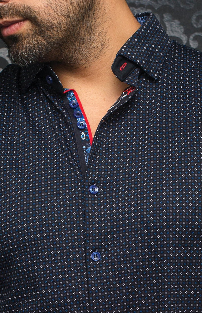 
                      
                        Chemise | PARINI, Black / Royal - AU NOIR
                      
                    