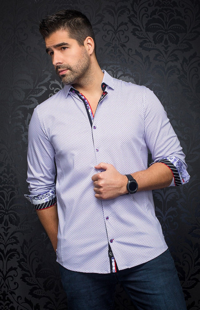 Chemise - PARINI, Lavender - AU NOIR