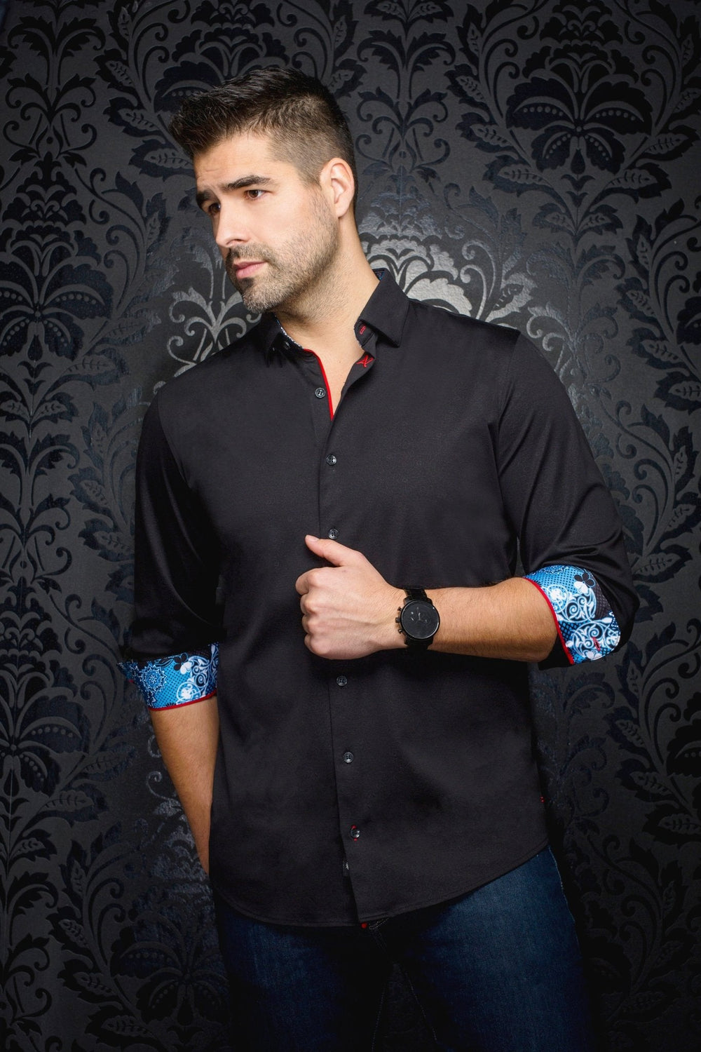 CHEMISE | ROSMARINO, Black - AU NOIR