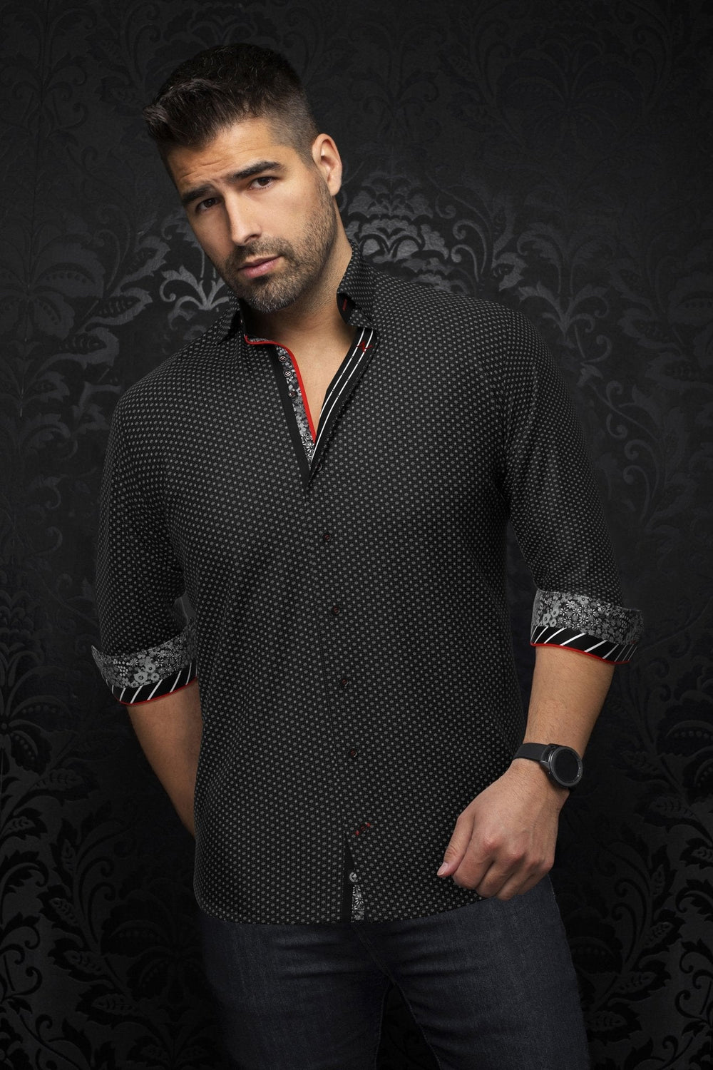 CHEMISE | SAUTOR, Black - AU NOIR