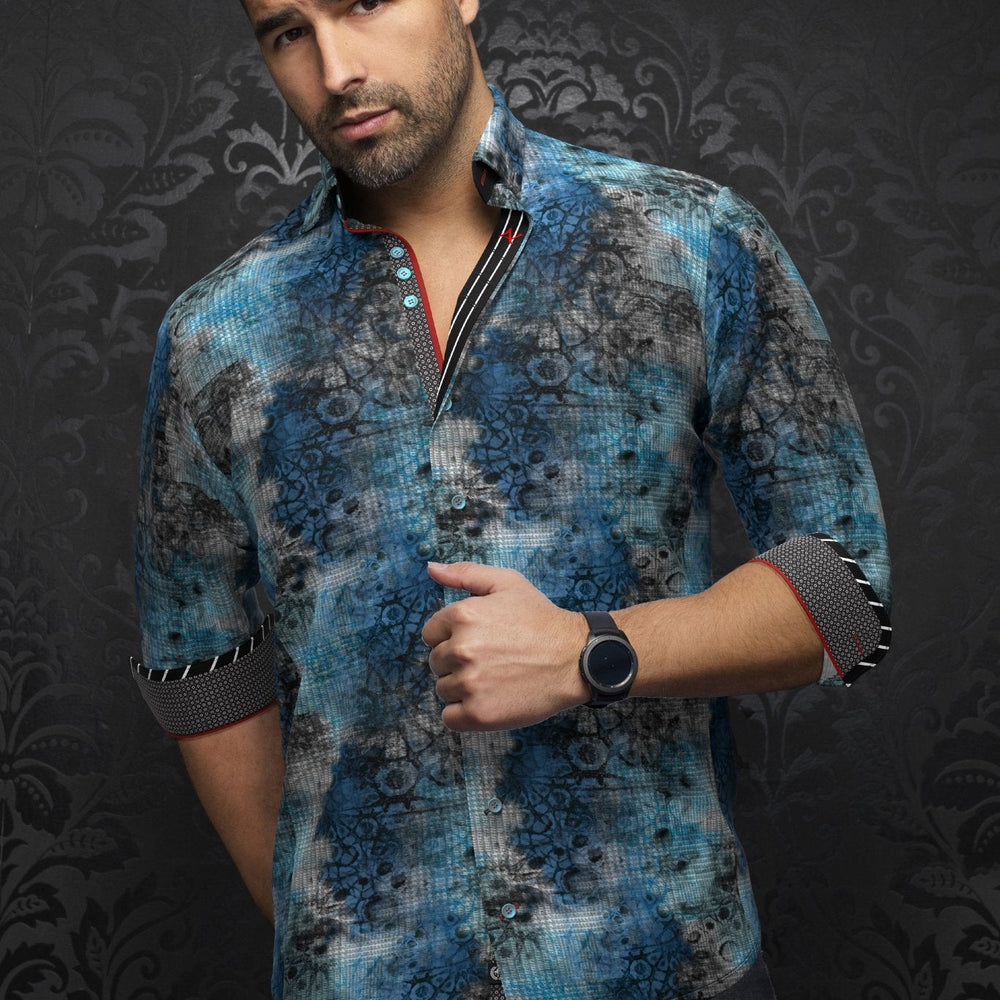 
                  
                    CHEMISE | SHIBORI, Black Royal - AU NOIR
                  
                