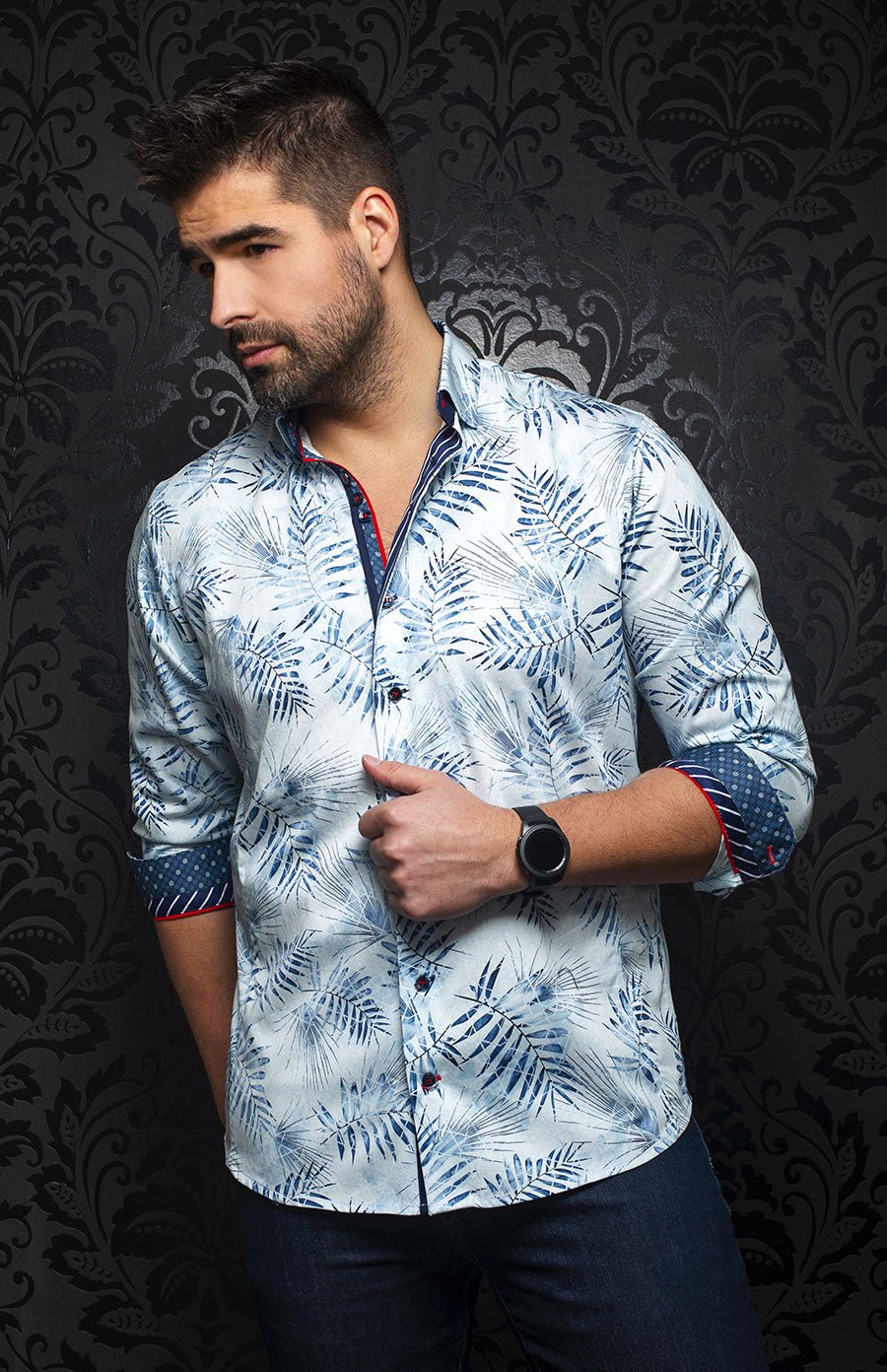 Chemise | SUMMERSET, Light blue - AU NOIR