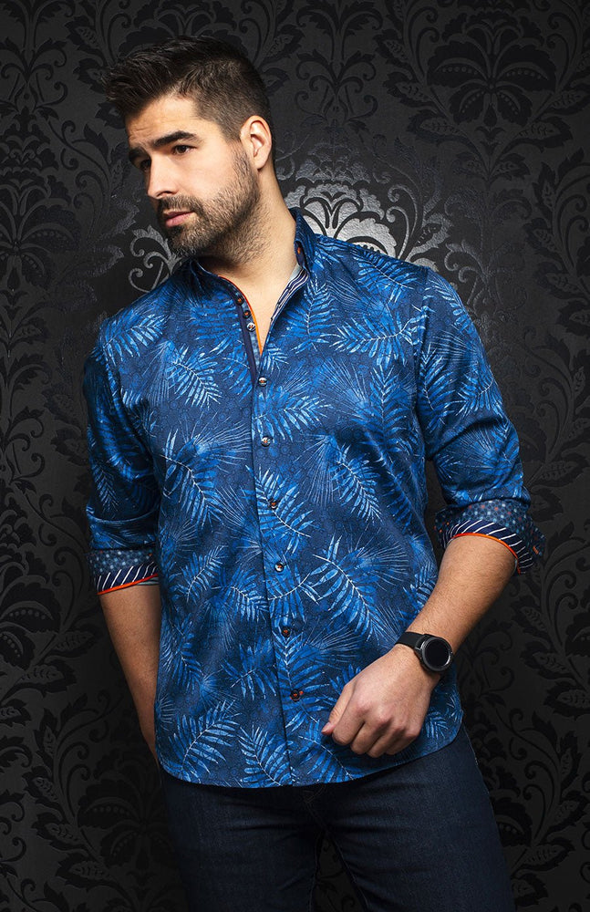 
                  
                    Chemise | SUMMERSET, Navy - AU NOIR
                  
                