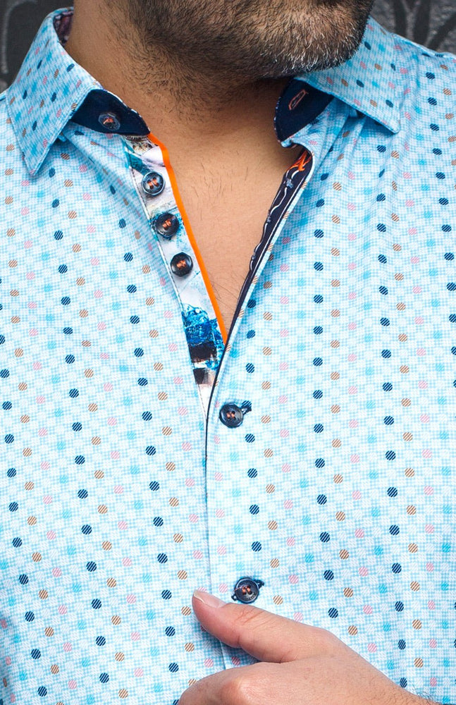 
                      
                        Chemise - TREVIS, Turquoise - AU NOIR
                      
                    