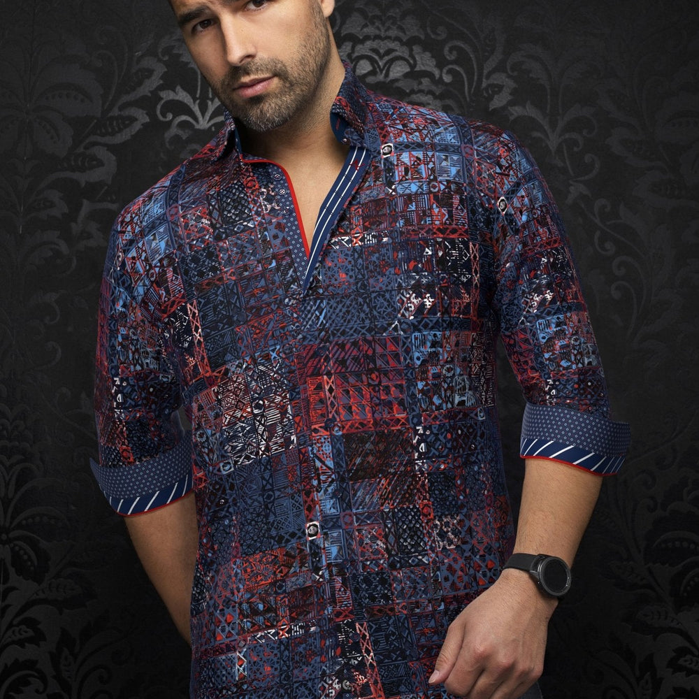 CHEMISE | TURNER, Navy - AU NOIR