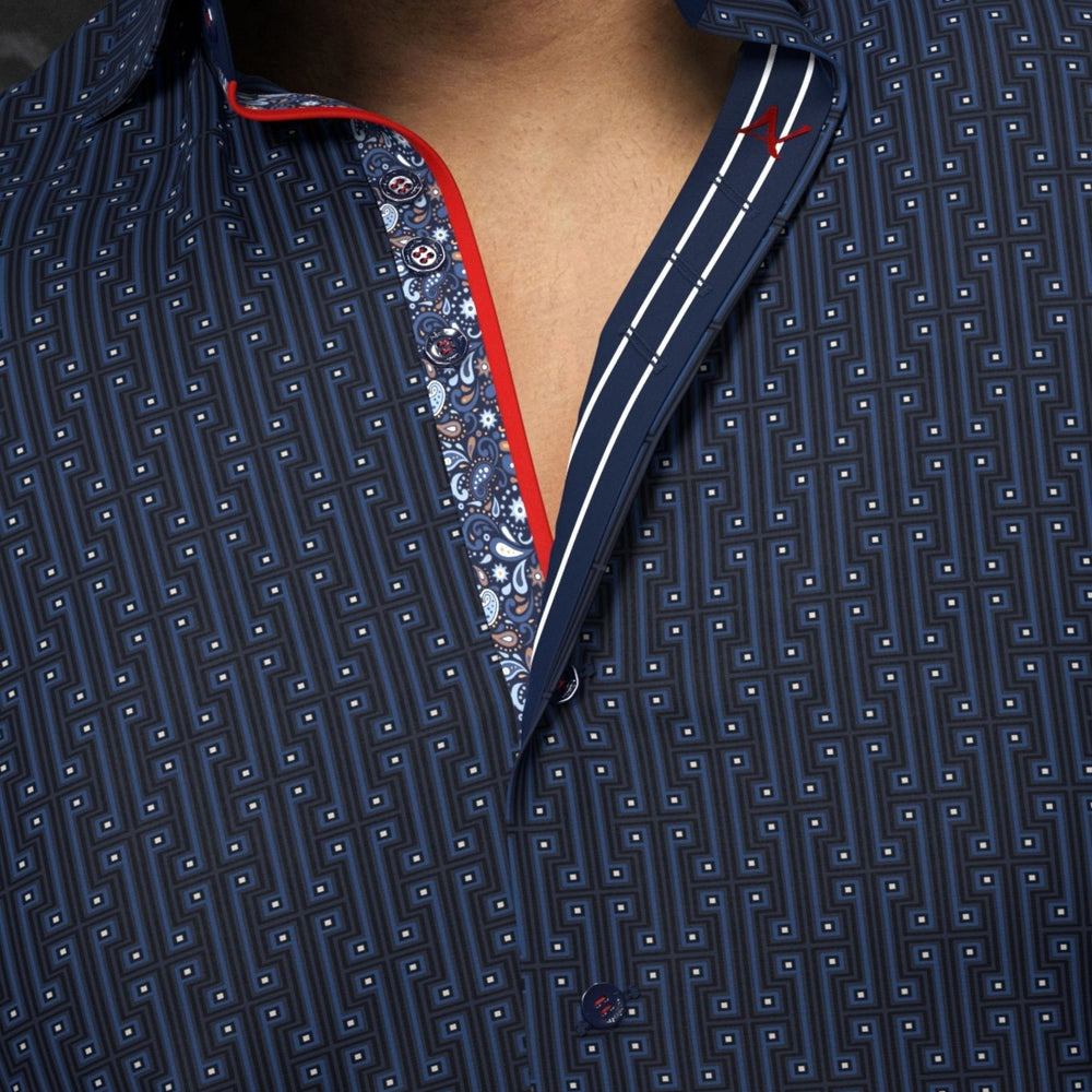 
                      
                        CHEMISE | UNDERWOOD, Navy - AU NOIR
                      
                    