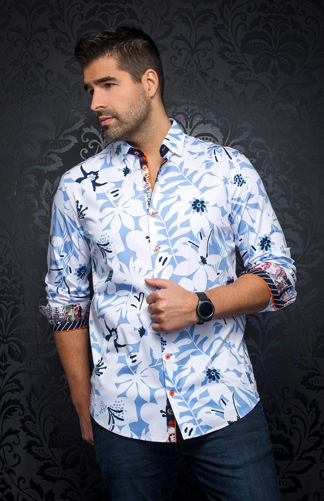 
                      
                        Chemise - VERSO, Light blue - AU NOIR
                      
                    