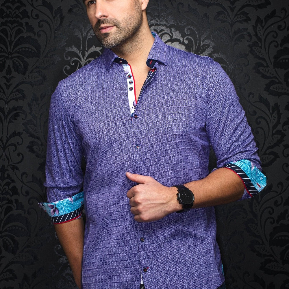 
                  
                    CHEMISE | ZIONI, Lavender - AU NOIR
                  
                