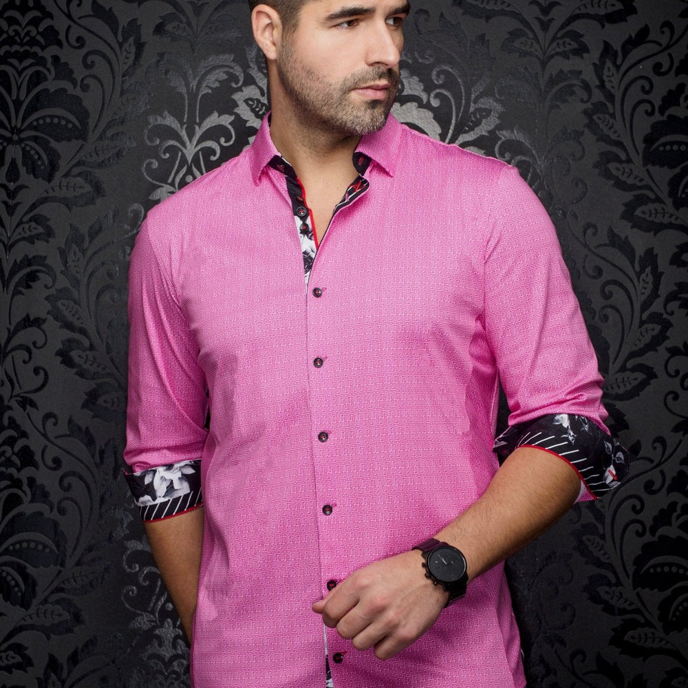 
                  
                    CHEMISE | ZIONI, Pink - AU NOIR
                  
                