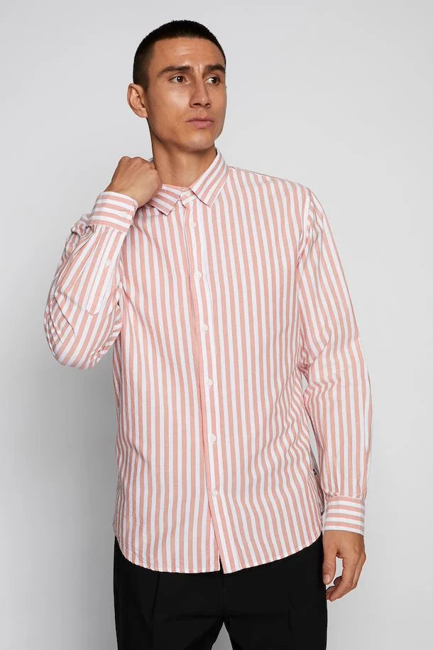 Chemise Manche Longue Matinique de couleur Corail