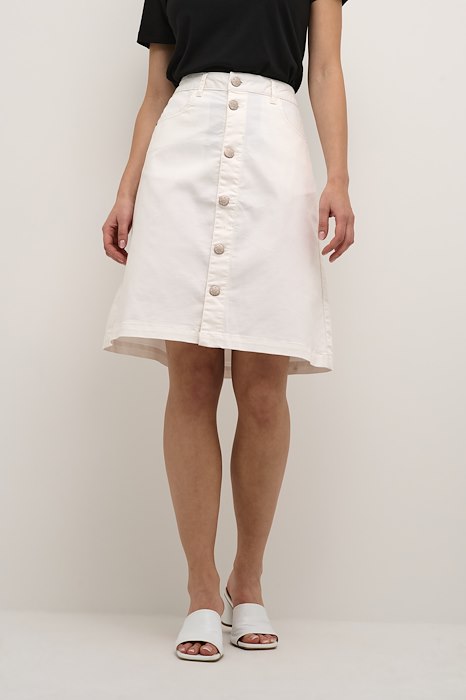 
                      
                        Cream skirt in White color
                      
                    