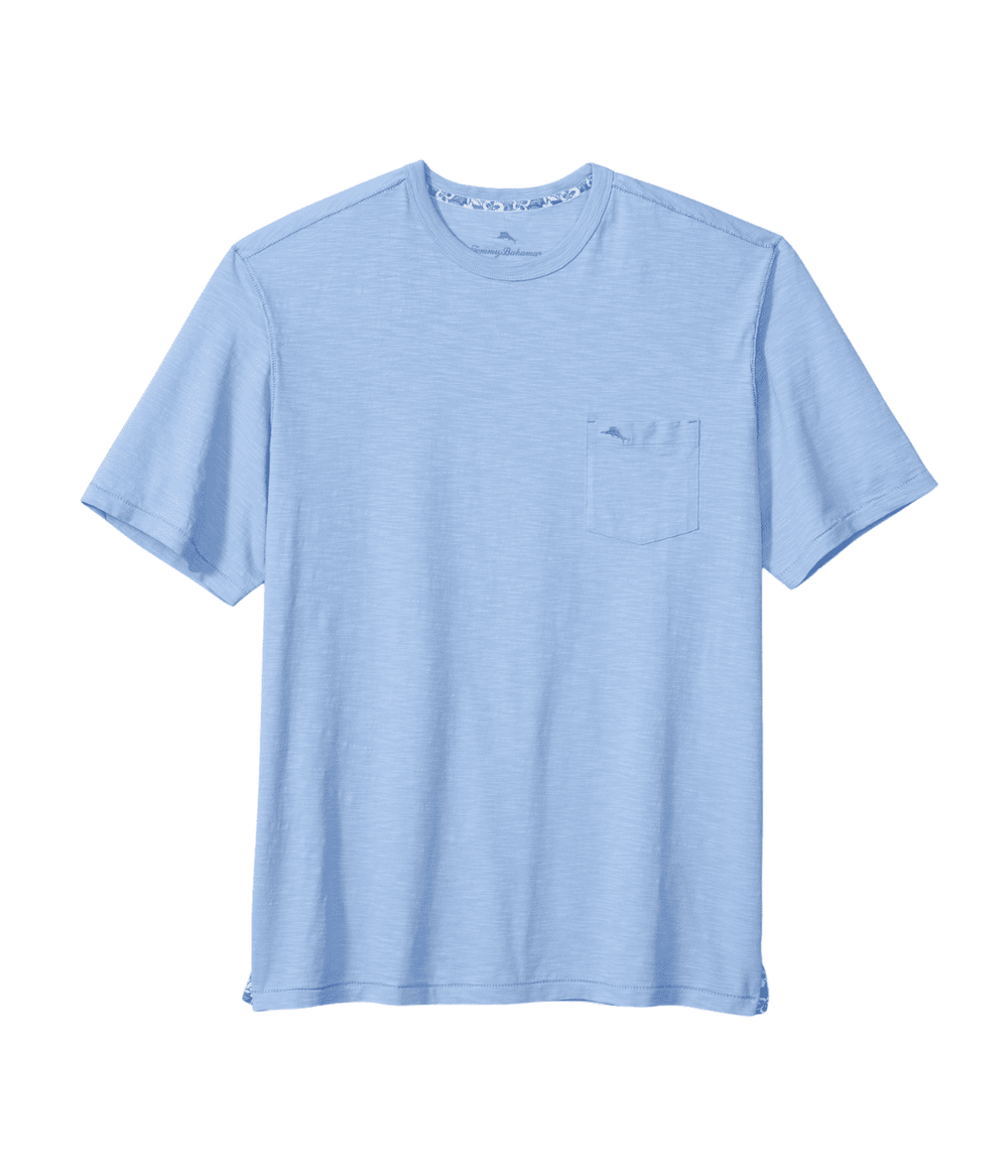 T-Shirt Tommy Bahamas de couleur Bleu Pale