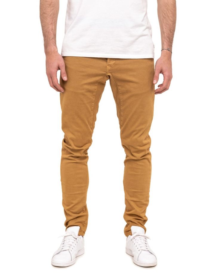 Pantalon Pullin de couleur Beige