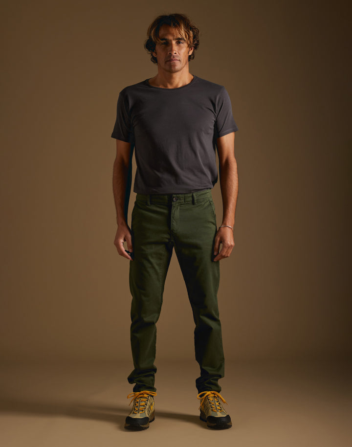 
                      
                        Pantalon Pullin de couleur Vert
                      
                    