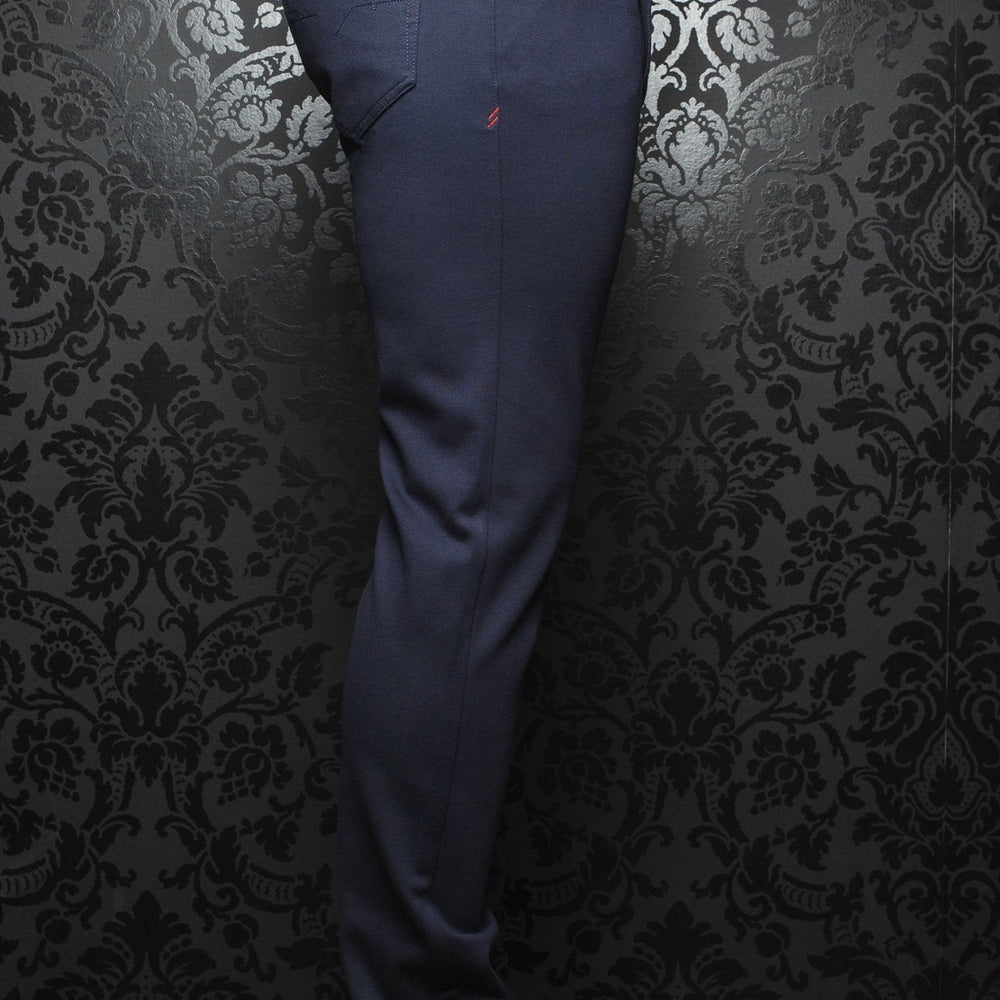 Dressy Stretch Pant - Winchester Midnight - AUNOIR