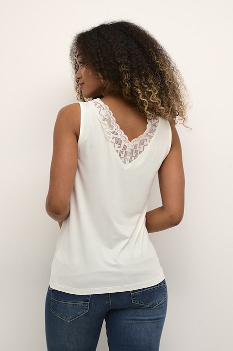 
                      
                        Camisole Cream de couleur Blanc Casse
                      
                    