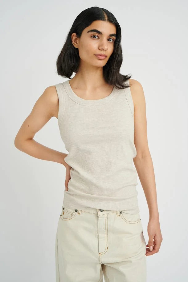 Dagna Inwear camisole in Ecru color