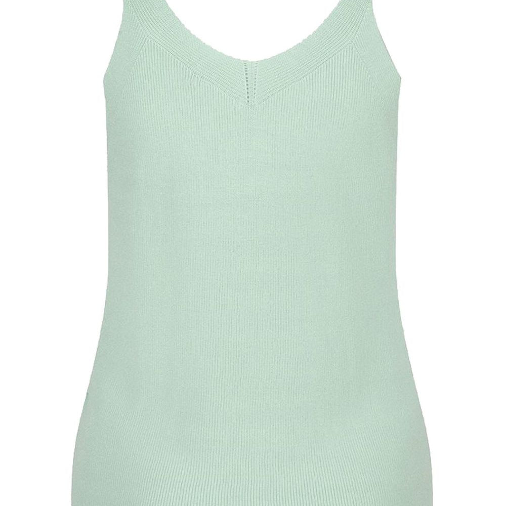 
                      
                        Pistachio colored Esqualo tank top
                      
                    