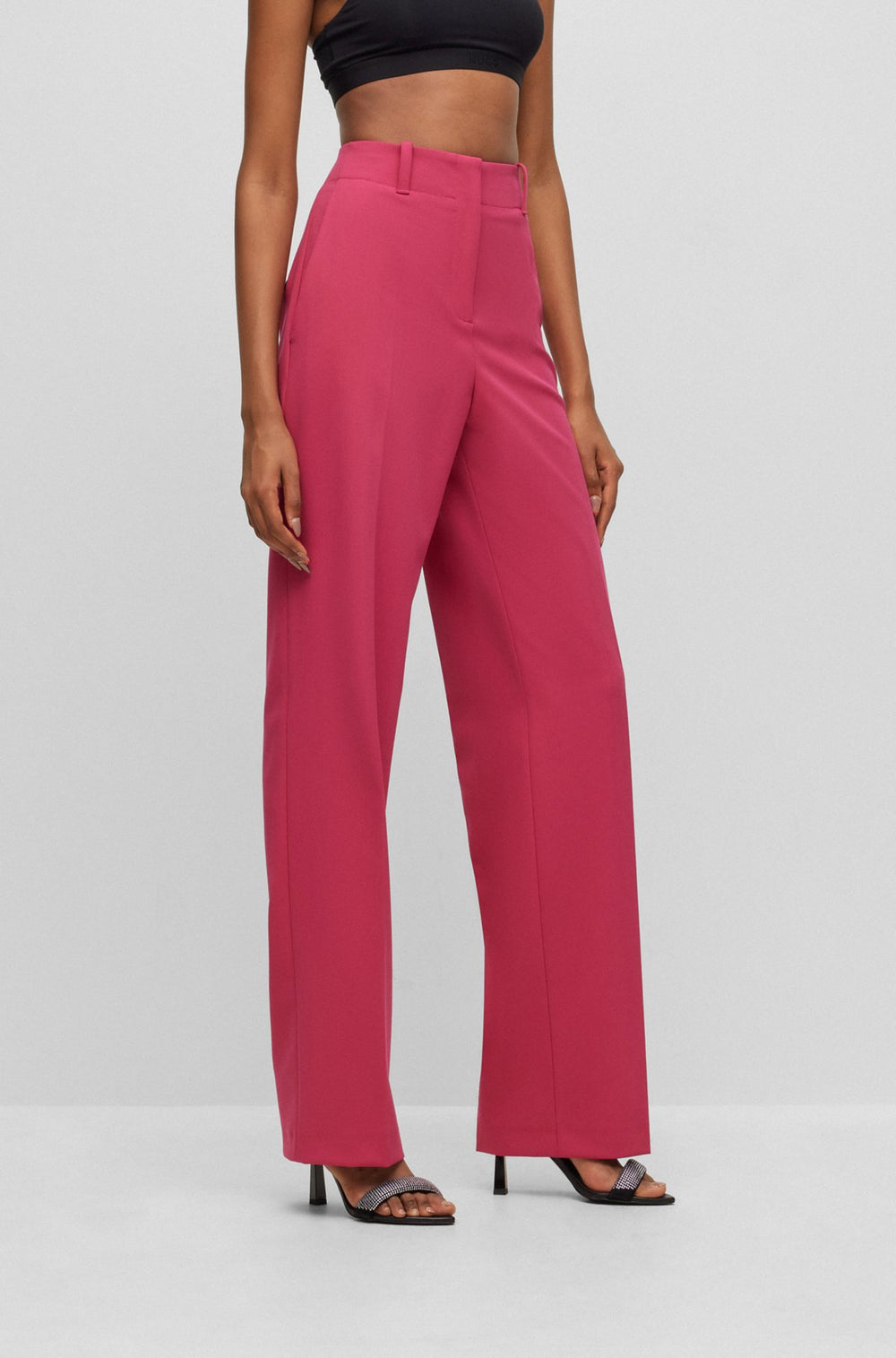 Pantalon Hugo Boss de couleur Rose