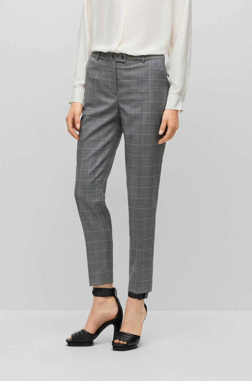 Hugo Boss pants in Gray color