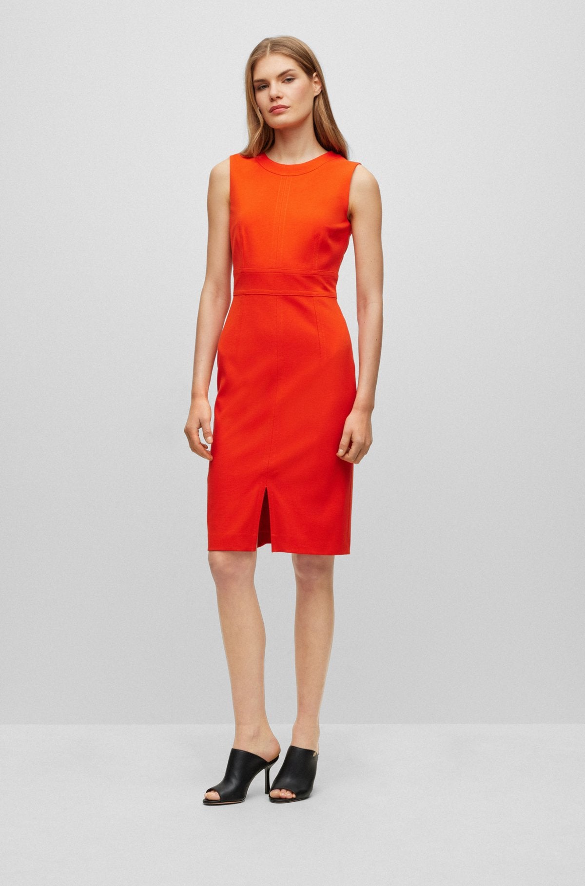 Hugo boss red dress hotsell