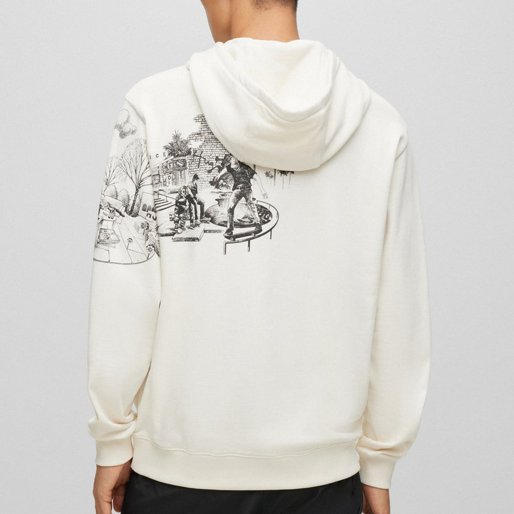 
                      
                        Off-White Hugo Boss Hooded Sweater
                      
                    