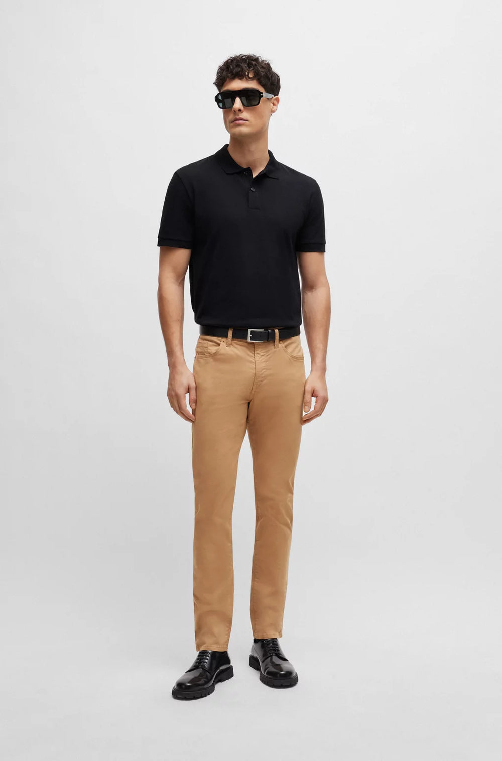 Pantalon Delaware Hugo Boss de couleur Beige