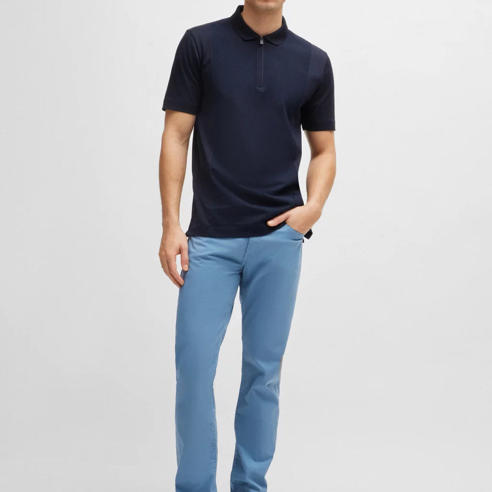 Pantalon Hugo Boss de couleur Bleu