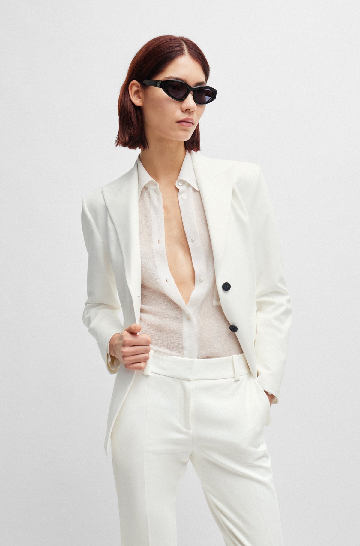 Hugo Boss jacket in White color